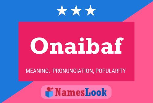 Poster del nome Onaibaf