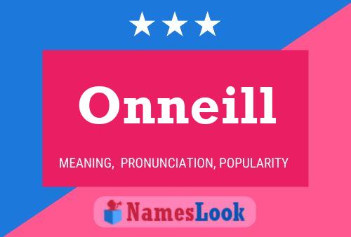 Poster del nome Onneill