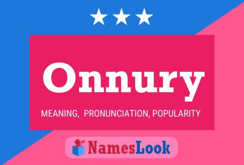 Poster del nome Onnury