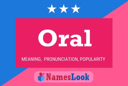 Poster del nome Oral