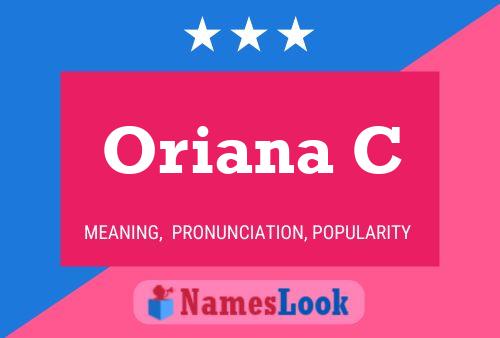 Poster del nome Oriana C