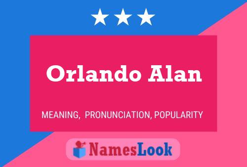 Poster del nome Orlando Alan