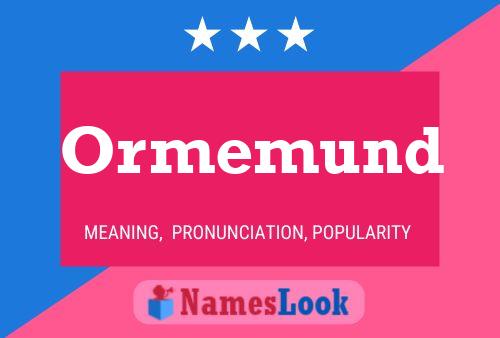 Poster del nome Ormemund