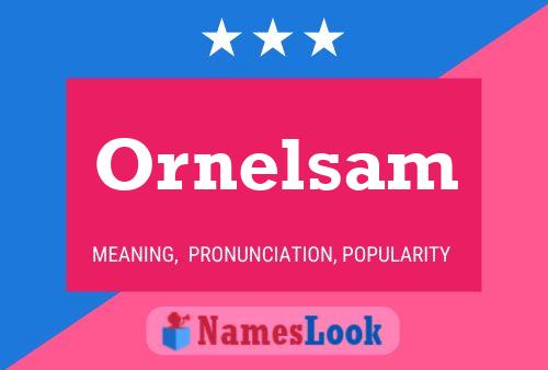 Poster del nome Ornelsam