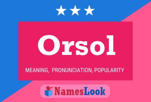 Poster del nome Orsol