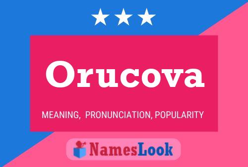 Poster del nome Orucova