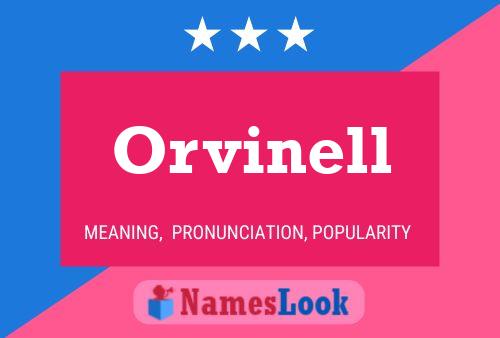 Poster del nome Orvinell