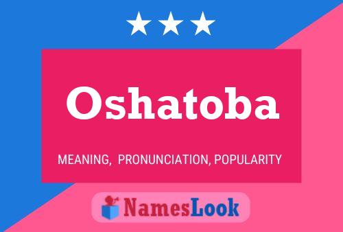 Poster del nome Oshatoba