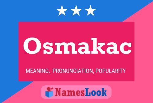 Poster del nome Osmakac