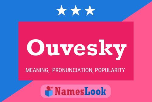 Poster del nome Ouvesky