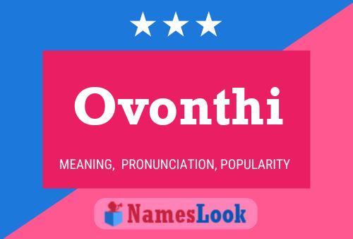 Poster del nome Ovonthi