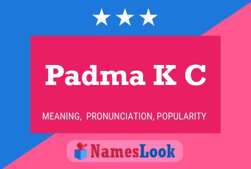 Poster del nome Padma K C