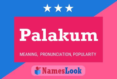 Poster del nome Palakum