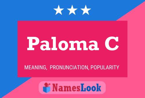 Poster del nome Paloma C