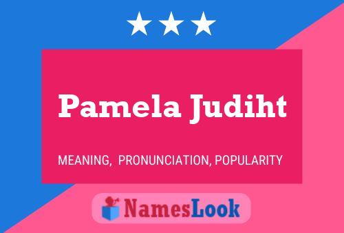 Poster del nome Pamela Judiht