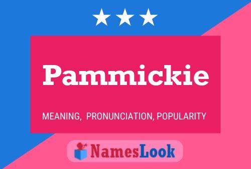 Poster del nome Pammickie