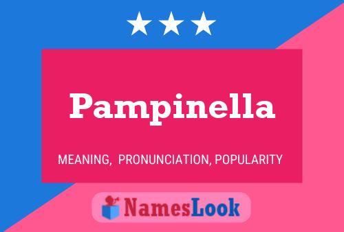 Poster del nome Pampinella