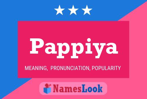 Poster del nome Pappiya