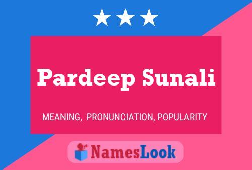 Poster del nome Pardeep Sunali