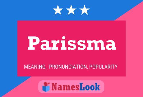 Poster del nome Parissma