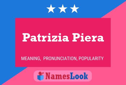 Poster del nome Patrizia Piera