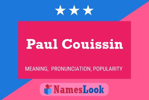 Poster del nome Paul Couissin