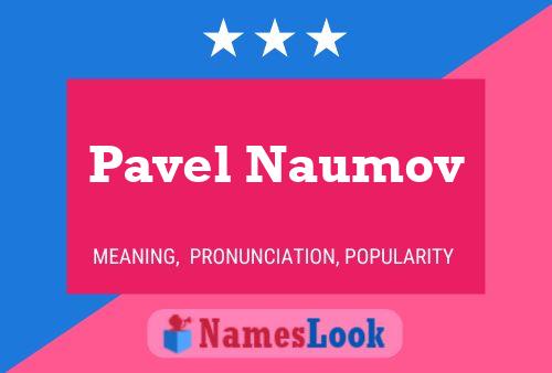 Poster del nome Pavel Naumov