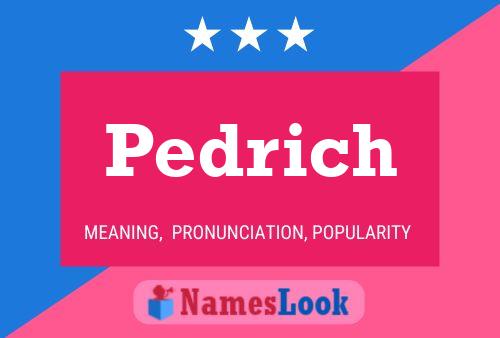 Poster del nome Pedrich