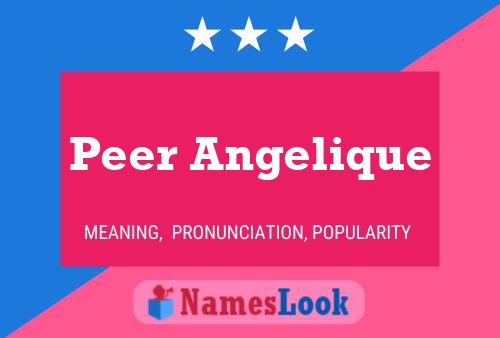 Poster del nome Peer Angelique