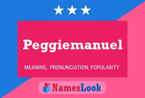 Poster del nome Peggiemanuel