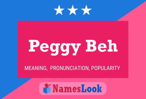 Poster del nome Peggy Beh