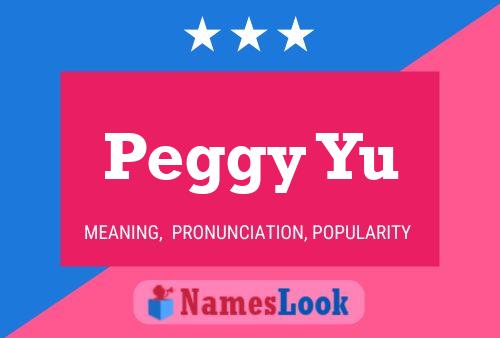 Poster del nome Peggy Yu