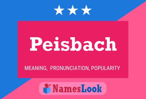 Poster del nome Peisbach