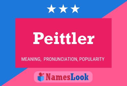 Poster del nome Peittler