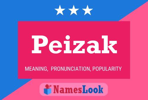 Poster del nome Peizak