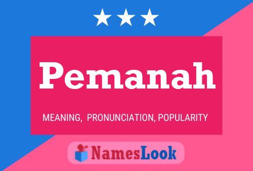 Poster del nome Pemanah