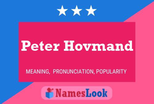 Poster del nome Peter Hovmand