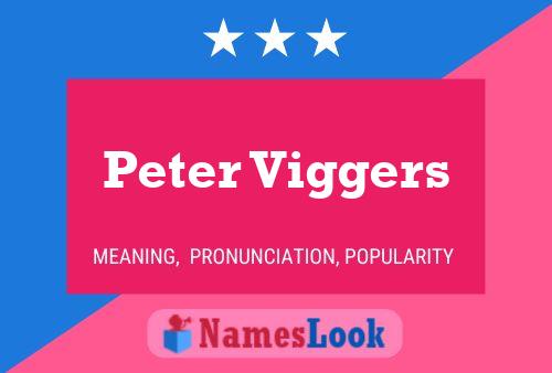 Poster del nome Peter Viggers