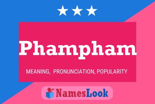 Poster del nome Phampham