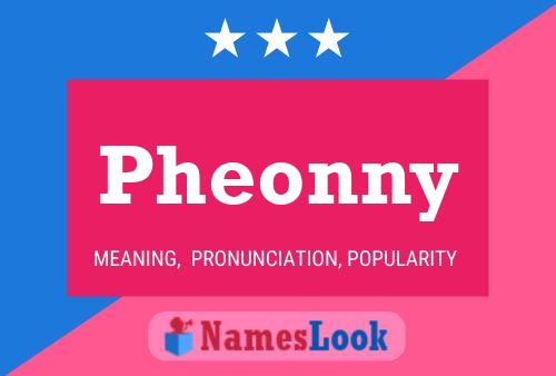 Poster del nome Pheonny