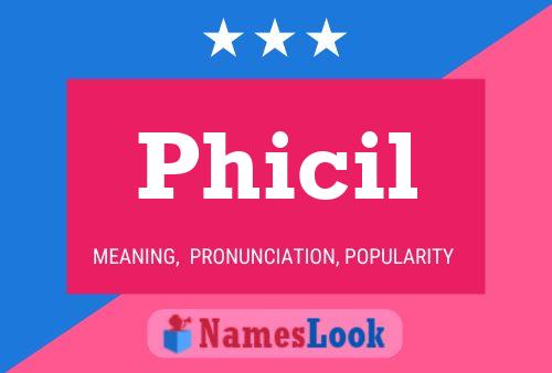 Poster del nome Phicil