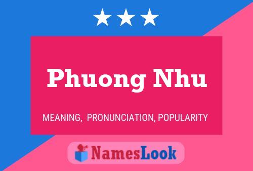 Poster del nome Phuong Nhu