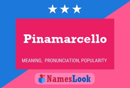 Poster del nome Pinamarcello