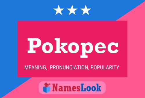 Poster del nome Pokopec