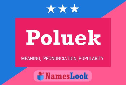 Poster del nome Poluek