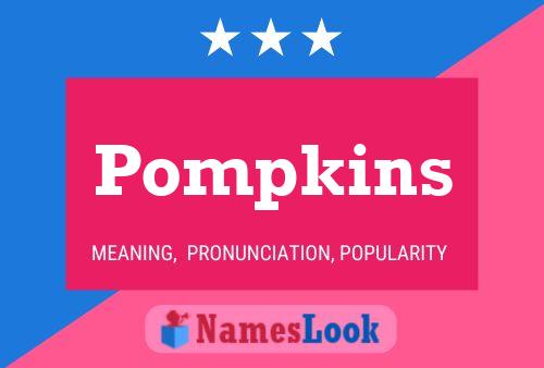 Poster del nome Pompkins