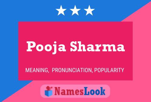 Poster del nome Pooja Sharma