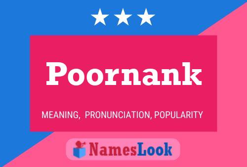 Poster del nome Poornank