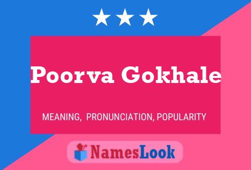 Poster del nome Poorva Gokhale