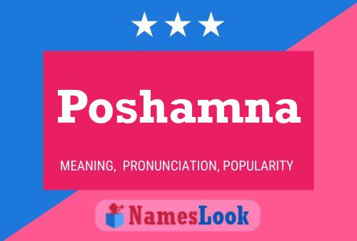 Poster del nome Poshamna